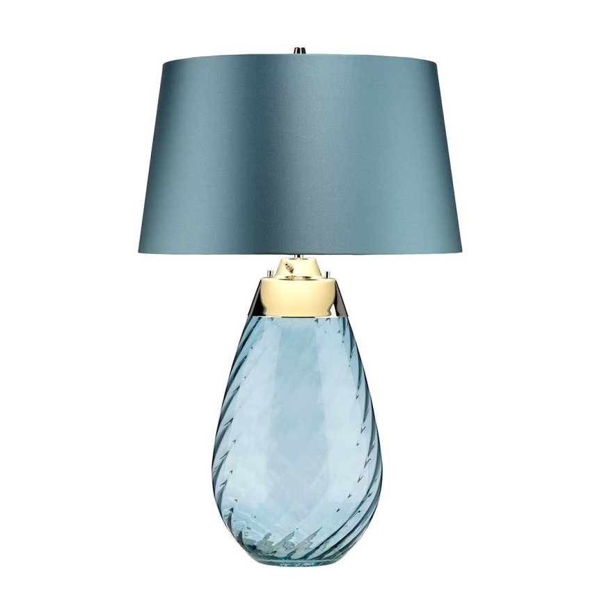 Elstead - LED Laualamp LENA 1xE27/40W/230V + 1xGU10/7W 74 cm sinine