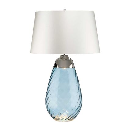 Elstead - LED Laualamp LENA 1xE27/40W/230V + 1xGU10/7W 74 cm sinine/valge