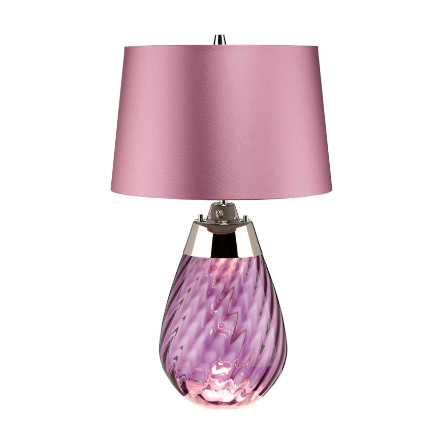 Elstead - LED Laualamp LENA 1xE27/60W/230V + 1xGU10/7W 60,5 cm roosa