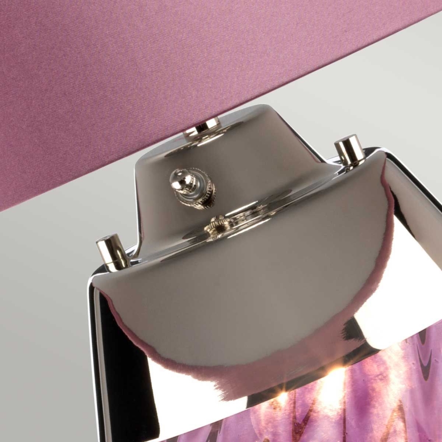 Elstead - LED Laualamp LENA 1xE27/60W/230V + 1xGU10/7W 60,5 cm roosa