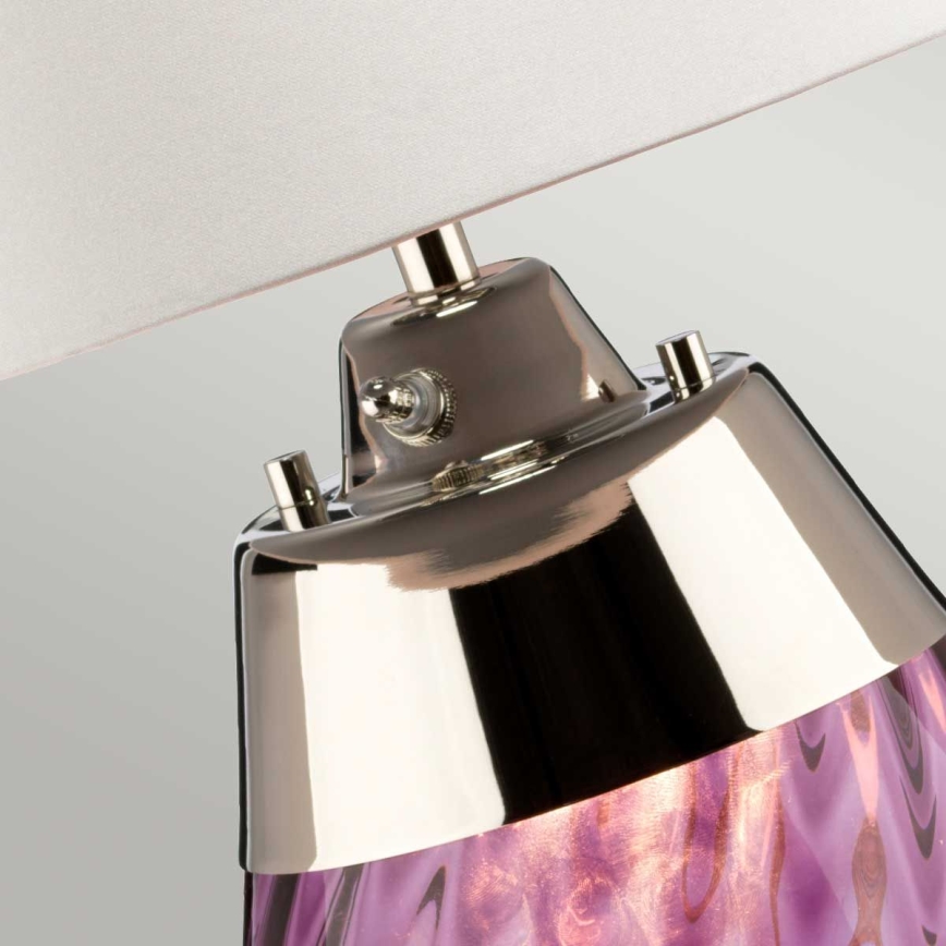Elstead - LED Laualamp LENA 1xE27/40W/230V + 1xGU10/7W 74 cm roosa