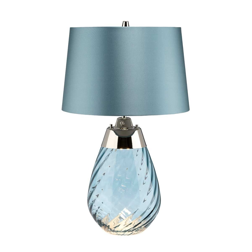 Elstead - LED Laualamp LENA 1xE27/60W/230V + 1xGU10/7W 60,5 cm sinine