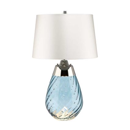 Elstead - LED Laualamp LENA 1xE27/60W/230V + 1xGU10/7W 60,5cm sinine/valge
