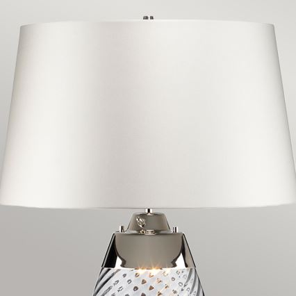 Elstead - LED Laualamp LENA 1xE27/60W/230V + 1xGU10/7W 60,5cm sinine/valge