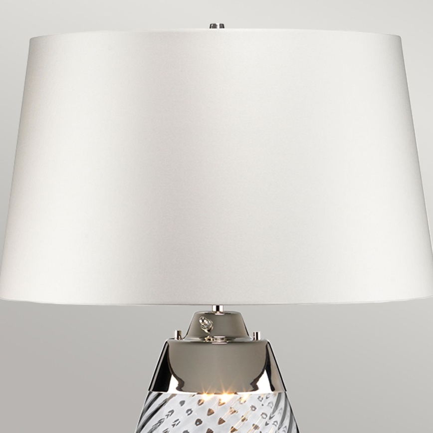 Elstead - LED Laualamp LENA 1xE27/60W/230V + 1xGU10/7W 60,5cm sinine/valge