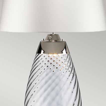 Elstead - LED Laualamp LENA 1xE27/60W/230V + 1xGU10/7W 60,5cm sinine/valge