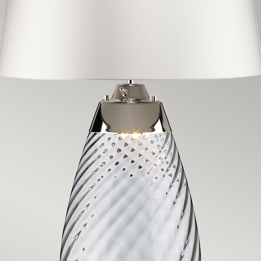 Elstead - LED Laualamp LENA 1xE27/60W/230V + 1xGU10/7W 60,5cm sinine/valge