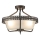 Elstead - Pinnale kinnitatav lühter CROWN 3xE27/60W/230V