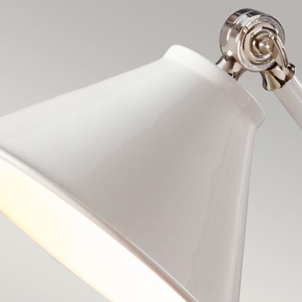 Elstead - Laualamp PROVENCE ELEMENT 1xE27/60W/230V valge