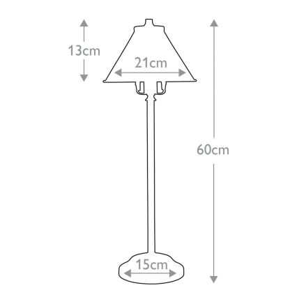 Elstead PV-SL-AB - LED Laualamp PROVENCE 1xE14/4W/230V