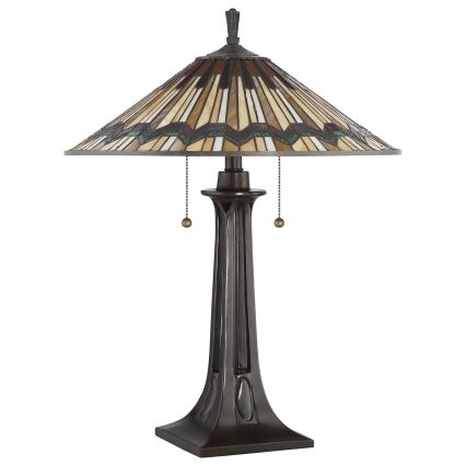 Elstead QZ-ALCOTT-TL - Laualamp ALCOTT 2xE27/60W/230V