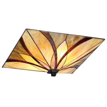 Elstead - Tiffany laelamp ASHEVILLE 2xE27/60W/230V