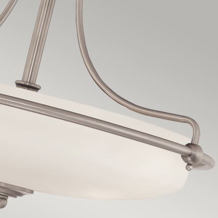 Elstead - Pinnale kinnitatav lühter GRIFFIN 4xE27/100W/230V matt kroom