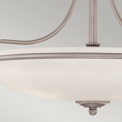 Elstead - Pinnale kinnitatav lühter GRIFFIN 4xE27/100W/230V matt kroom