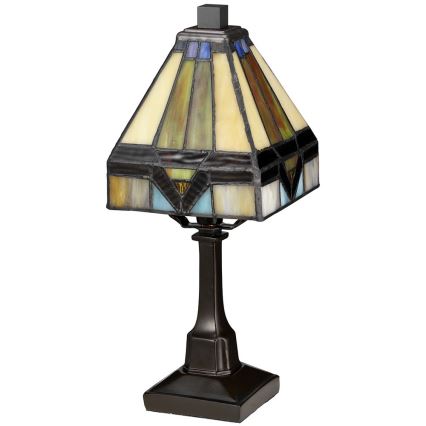 Elstead - Laualamp Tiffany HOLMES 1xE14/25W/230V