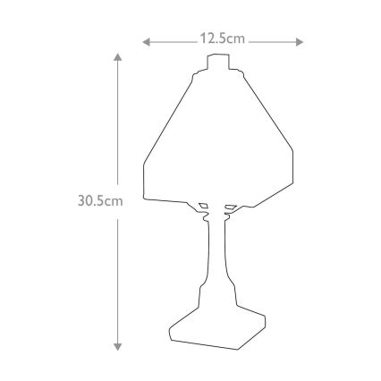 Elstead - Laualamp Tiffany HOLMES 1xE14/25W/230V