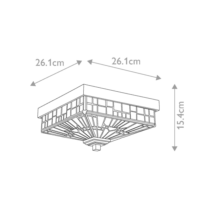 Elstead QZ-INGLENOOK-F - Väli laevalgusti INGLENOOK 2xE27/60W/230V IP44