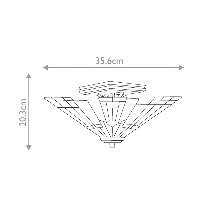 Elstead QZ-INGLENOOK-SF - Laevalgusti INGLENOOK 2xE27/60W/230V