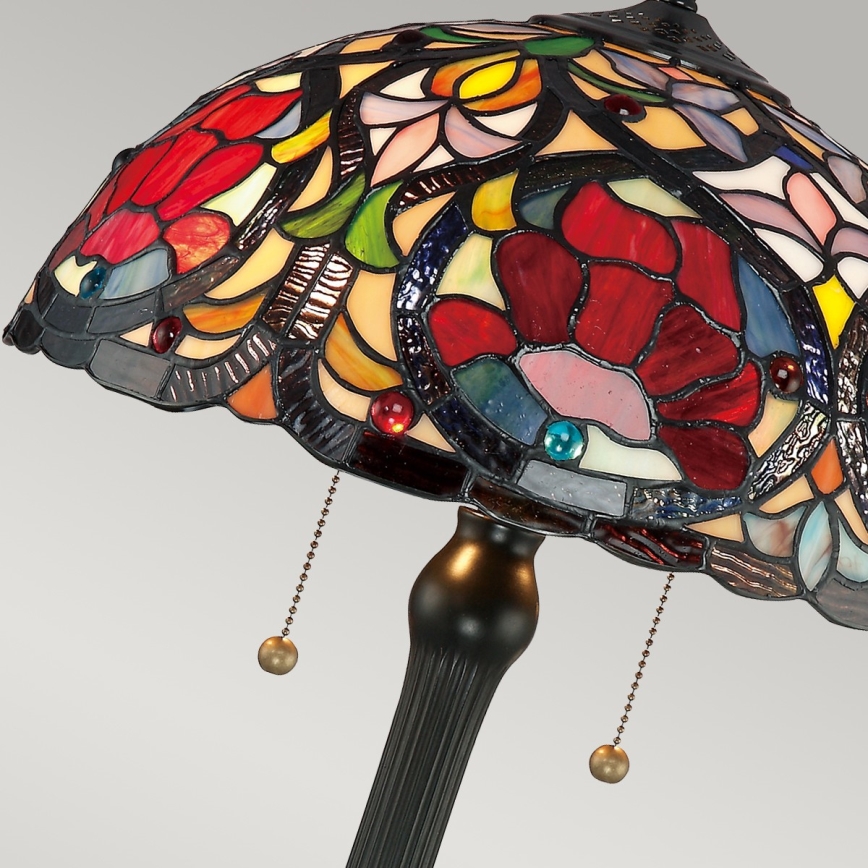 Elstead - Tiffany laualamp LARISSA 2xE27/60W/230V