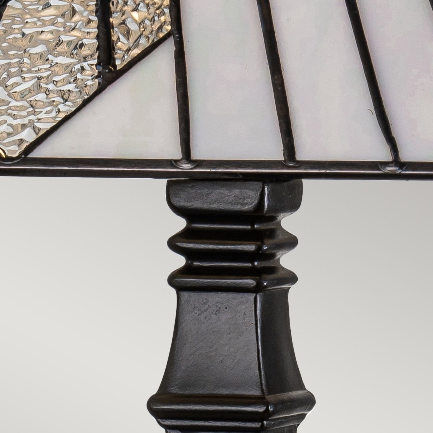 Elstead - Tiffany-laualamp ALDERLEY 1xE27/60W/230V