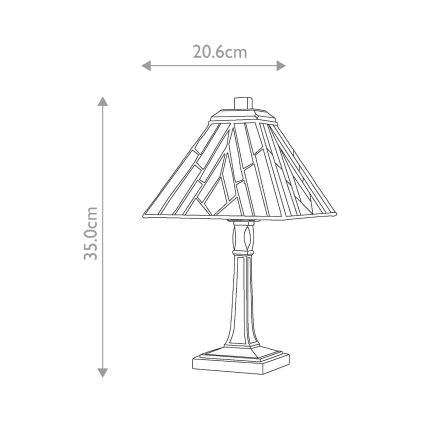 Elstead - Laualamp ALDERLEY 1xE14/40W/230V 35 cm