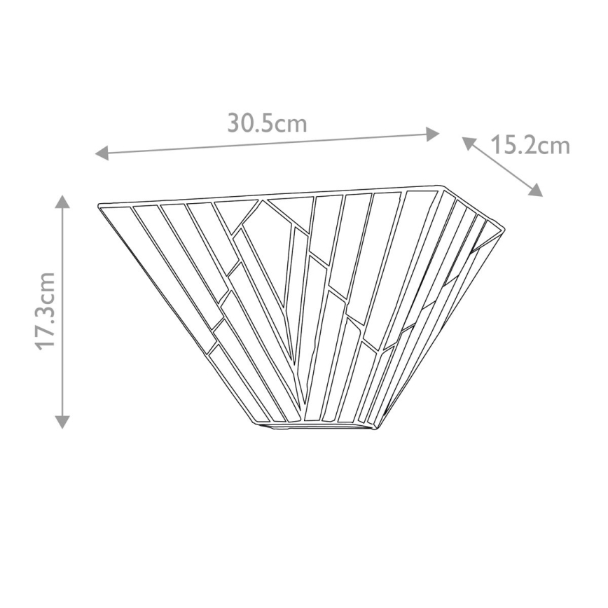 Elstead - seinavalgusti Tiffany ALDERLEY 2xE14/40W/230V