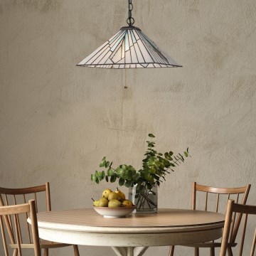Elstead - Tiffany ALDERLEY ketiga lühter 1xE27/60W/230V