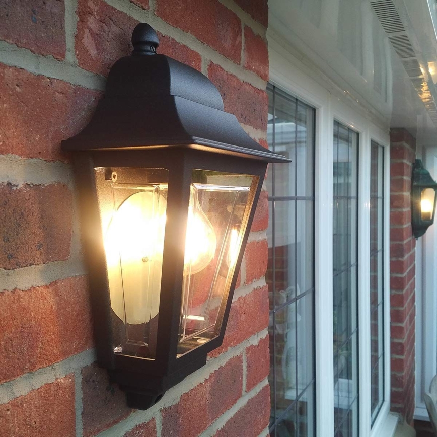 Elstead - välisseinale mõeldud seinalamp DECO LANE 1xE27/60W/230V IP44 must