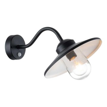 Elstead - Välisseinavalgusti anduriga KLAMPENBORG 1xE27/60W/230V IP44