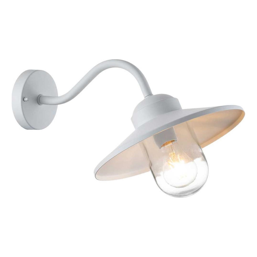 Elstead - Välisseinavalgusti KLAMPENBORG 1xE27/60W/230V IP44 valge