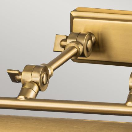 Elstead - Pildivalgusti WINCHFIELD 4xE14/40W/230V kuldne