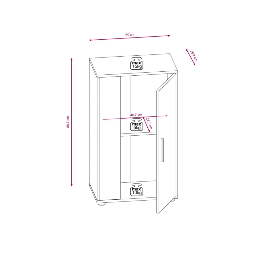 Elutoa seinakomplekt BRICK pruun/must