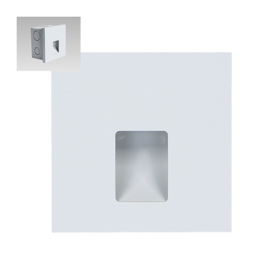 Emithor 70421 - LED Trepivalgusti VIX LED/1W/230V 4000K valge