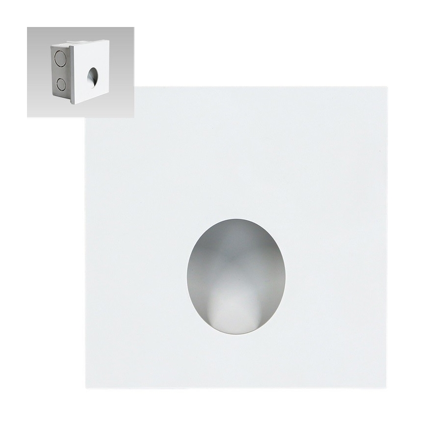 Emithor 70433 - LED Trepivalgusti OLIVE LED/1W/230V 4000K valge