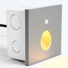 Emithor 70434 - LED Trepivalgusti anduriga OLIVE LED/1W/230V hall