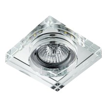 Emithor 71105 - LED Süvistatav valgusti ELEGANT DOUBLE LIGHT 1xGU10/50W + LED/3W STRIPE