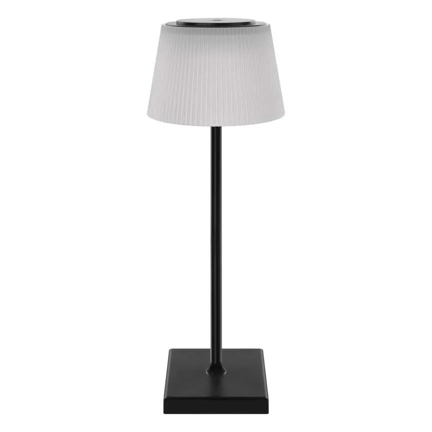 LED Hämardatav taaslaetav lamp KATIE LED/4W/10V 1800mAh IP44 CRI 90 must