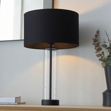 Endon 100440 - Hämardatav laualamp LESSINA 1xE27/10W/230V must