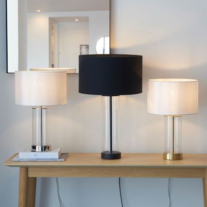 Endon 100440 - Hämardatav laualamp LESSINA 1xE27/10W/230V must
