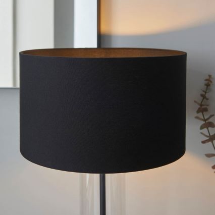 Endon 100440 - Hämardatav laualamp LESSINA 1xE27/10W/230V must