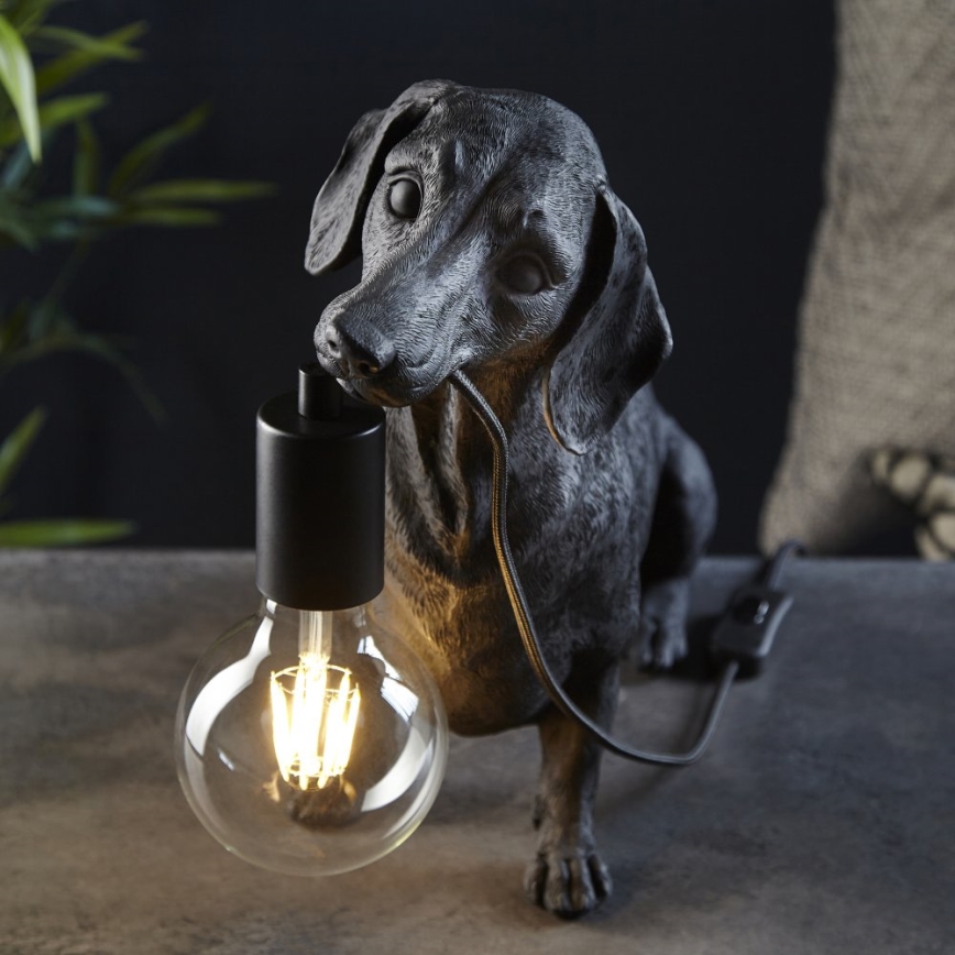 Endon 101188 - Laualamp DACHSHUND 1xE27/10W/230V must