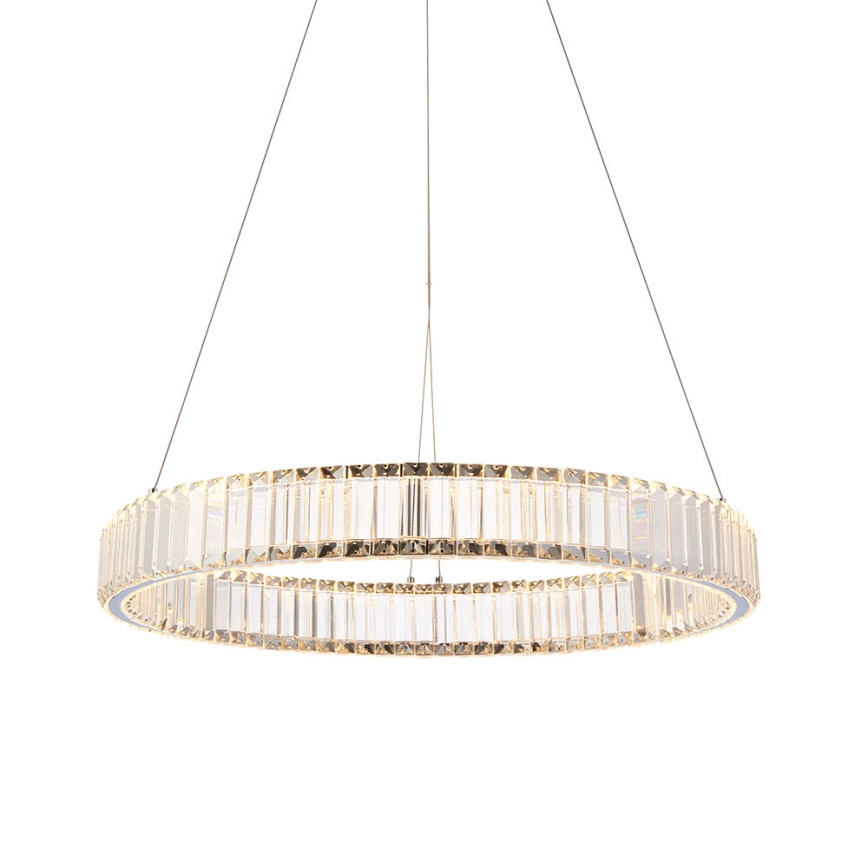 Endon 102255 - hämardatav LED-ripplamp riputuskaabliga LAGUNA LED/36W/230V läikiv kroom