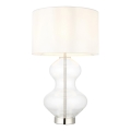 Endon 102676 - Hämardatav laualamp KELDA 1xE27/10W/230V valge/mattkroom