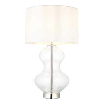 Endon 102676 - Hämardatav laualamp KELDA 1xE27/10W/230V valge/mattkroom