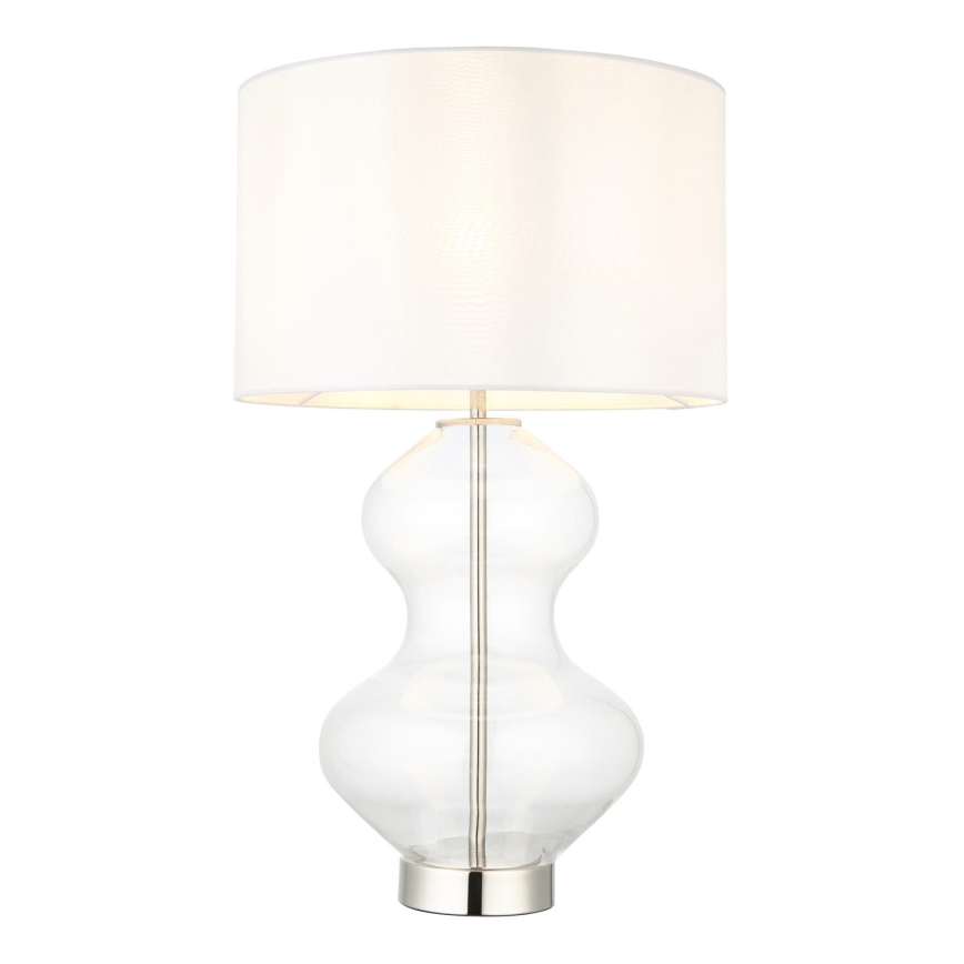 Endon 102676 - Hämardatav laualamp KELDA 1xE27/10W/230V valge/mattkroom