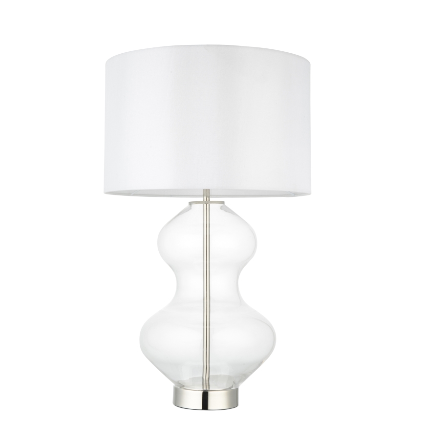 Endon 102676 - Hämardatav laualamp KELDA 1xE27/10W/230V valge/mattkroom