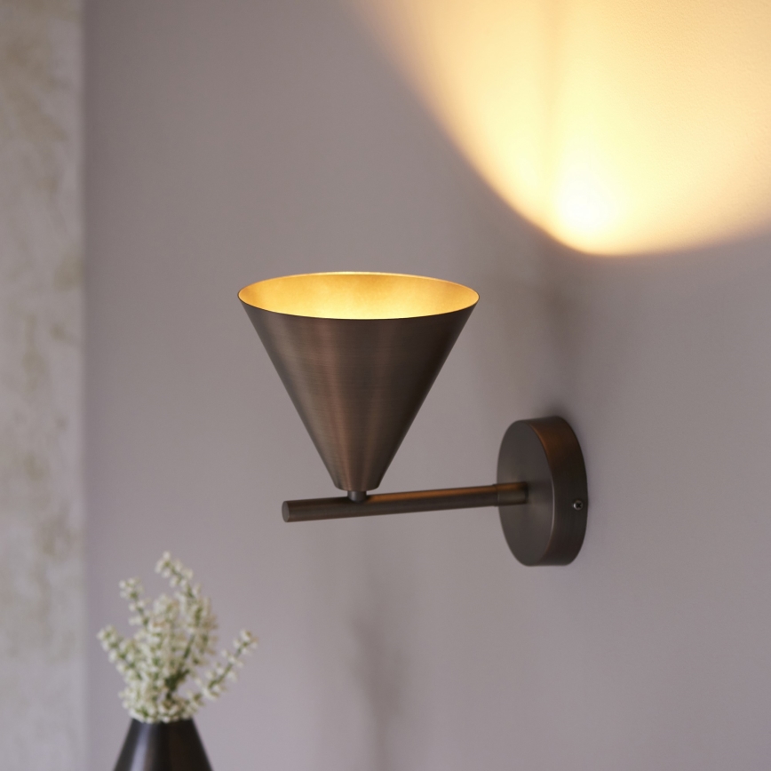 Endon 102894 - Kohtvalgusti seinale CAPE 1xE14/7W/230V pronks