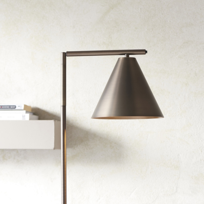 Endon 102895 - Põrandalamp CAPE 1xE27/10W/230V pronks