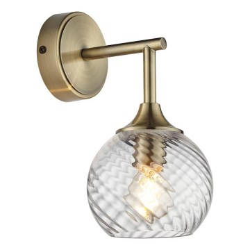 Endon 103173 - Seinavalgusti ALLEGRA 1xE14/7W/230V messing/läbipaistev