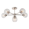 Endon 104050 - Ripplühter ALLEGRA 6xE14/7W/230V läikiv kroom/läbipaistev